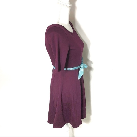 Lulus Purple Scoop Back Dress Small - Picture 2 of 6